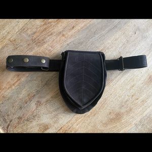 Leather waistbag